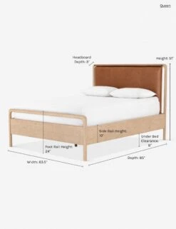 Tierney Leather Bed 12 Tierney Leather Bed -Household Furnishing Store 108480 003 prm 1 queen