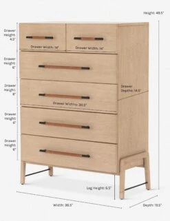 Avalon Tall 6-Drawer Dresser -Household Furnishing Store 108708 002 prm 1 ver 2 2fb32487 870d 4a9c 950a b20f42ad0619