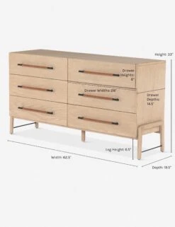 Avalon Wide 6-Drawer Dresser -Household Furnishing Store 109065 002 prm 1 1 5154f08c 30b5 492f 86bc c913cbbf1563