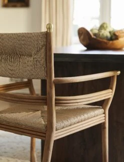 Morris & Co. Kelmscott Rush Indoor / Outdoor Dining Arm Chair -Household Furnishing Store 20191030 morris co4146 low res 4 site