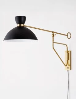 Patterson Plug-In Sconce -Household Furnishing Store 8514 AGB SBK 002 Product