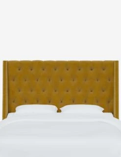 Admina Headboard 27 Admina Headboard -Household Furnishing Store AdminaHeadboard CitronellaVelvet 120NB SVMNCCTRNLL 1
