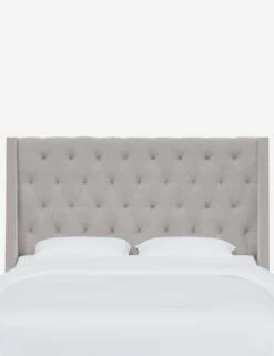 Admina Headboard 39 Admina Headboard -Household Furnishing Store AdminaHeadboard MineralVelvet 120NB PWTTNMNR 1