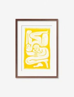 Cloudgazers Print By Adrian Brandon 12 Cloudgazers Print By Adrian Brandon -Household Furnishing Store AdrianCloudgazersWalnutFrame