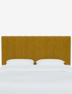 Aliyah Headboard -Household Furnishing Store AliyahHeadboard CitronellaVelvet 3650TMNCCTRNLL 1