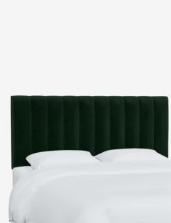 Aliyah Headboard -Household Furnishing Store AliyahHeadboard EmeraldVelvet 3650TMHRVLVEMR