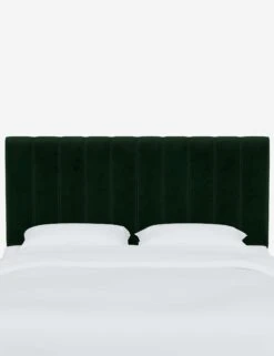 Aliyah Headboard -Household Furnishing Store AliyahHeadboard EmeraldVelvet 3650TMHRVLVEMR 1