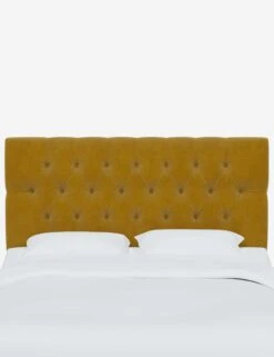 Amarise Headboard -Household Furnishing Store AmariseHeadboard CitronellaVelvet 540TMNCCTRNLL 1