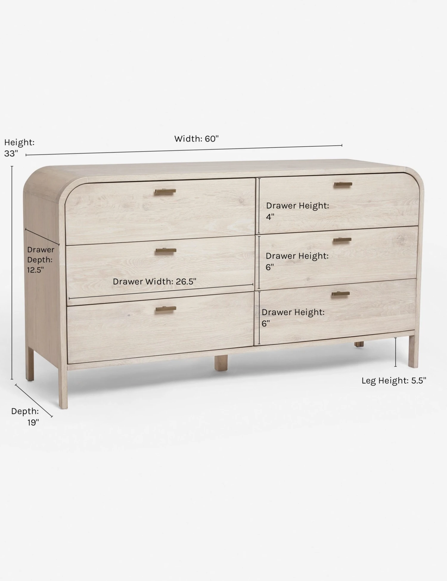 Brooke 6-Drawer Dresser 8 Brooke 6-Drawer Dresser - Image 8