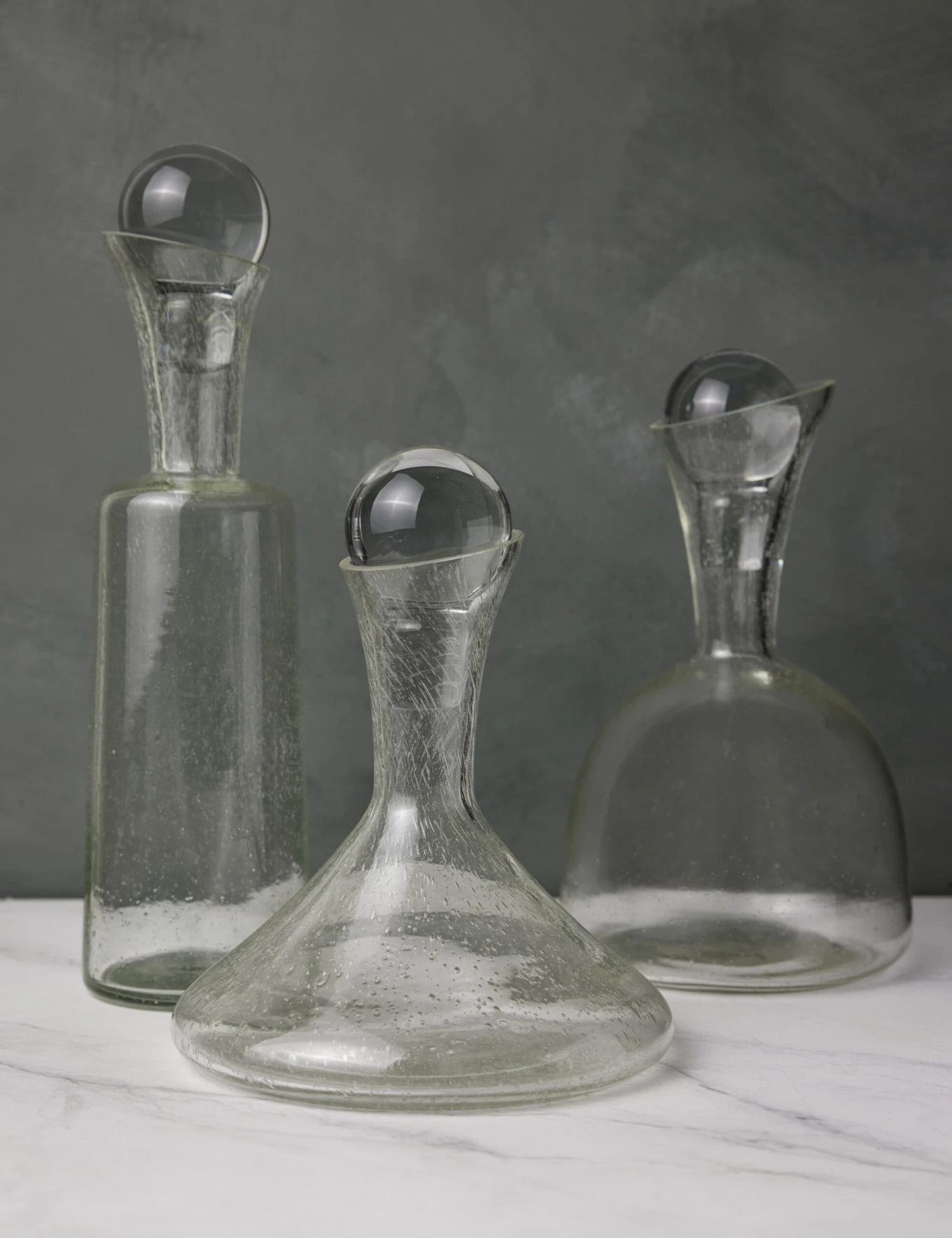 Gillmore Decanters (Set Of 3) By Arteriors 4 Gillmore Decanters (Set Of 3) By Arteriors - Image 4