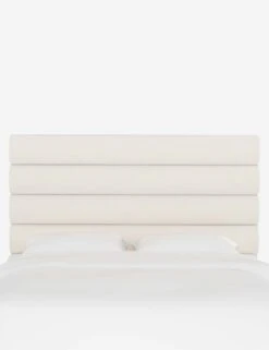Bailee Headboard 32 Bailee Headboard -Household Furnishing Store BaileeHeadboard SnowVelvet CHB0150TTNSNW 1