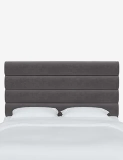Bailee Headboard 28 Bailee Headboard -Household Furnishing Store BaileeHeadboard SteelVelvet CHB0150TTNSTL 1