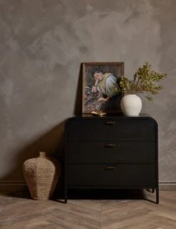 Brooke 3-Drawer Dresser -Household Furnishing Store Brooke3 DrawerDresser Black A0654295