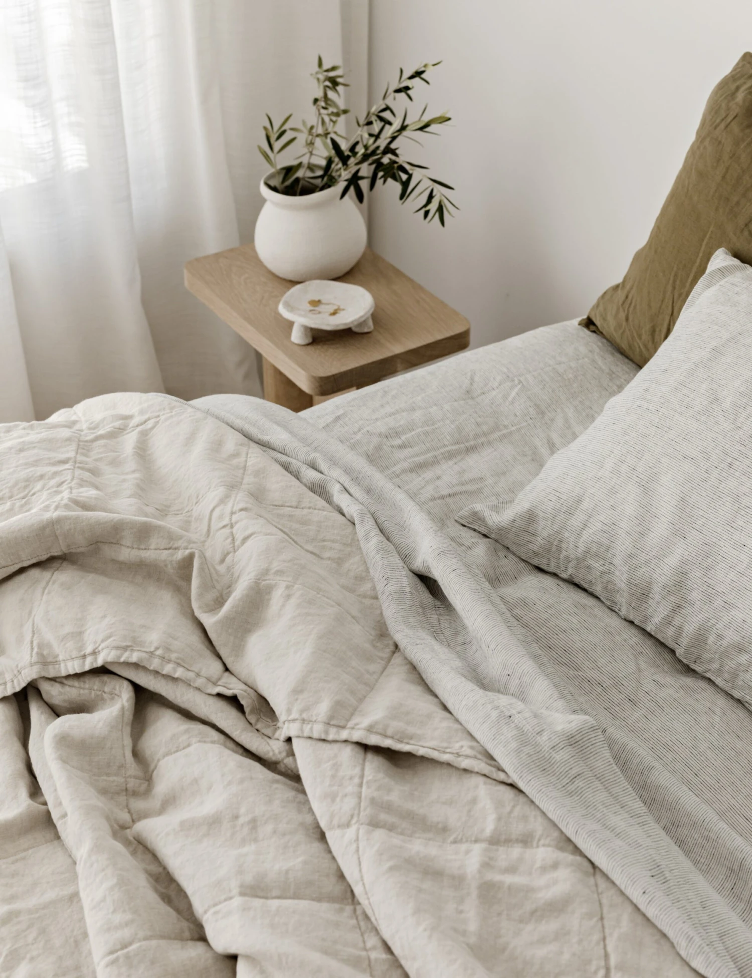 European Flax Linen Sheet Set By Cultiver 16 European Flax Linen Sheet Set By Cultiver - Image 16