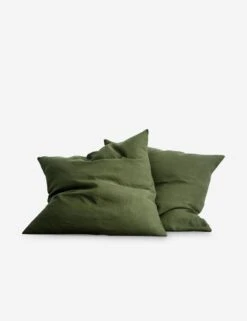 European Flax Linen Euro Pillowcases (Set Of 2) By Cultiver -Household Furnishing Store CULTIVER Forest Euros e76d3b28 69b5 4fcc 8c2f a56f588b5e3f