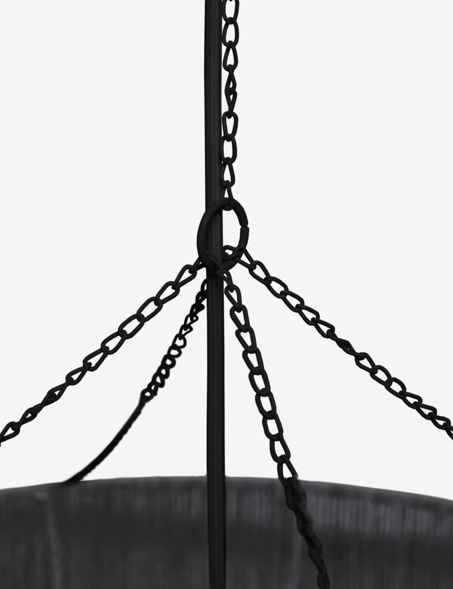 Chavette Chandelier, Black 5 Chavette Chandelier, Black - Image 5