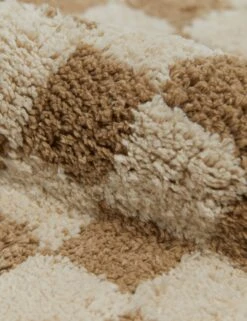 Checkerboard Bath Mat By Sarah Sherman Samuel -Household Furnishing Store CheckerboardBathMatbySarahShermanSamuel Cafe 21 x34 A06557445158