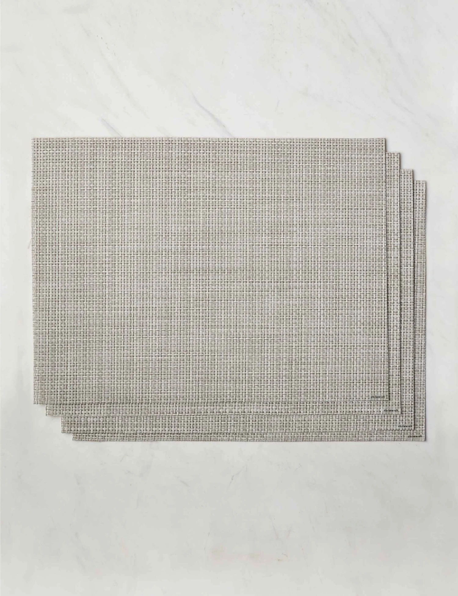 Basketweave Rectangle Placemat (set Of 4) By Chilewich 5 Basketweave Rectangle Placemat (set Of 4) By Chilewich - Image 5