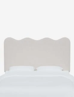 Clementine Headboard -Household Furnishing Store ClementineHeadboard SnowVelvet 1431FTTNSNW 1