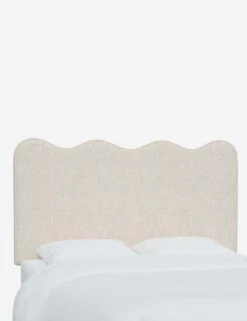 Clementine Headboard -Household Furnishing Store ClementineHeadboard TalcLinen 1431FLNNTLC