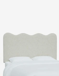 Clementine Headboard -Household Furnishing Store ClementineHeadboard WhiteBoucle 1431FMLNSNW