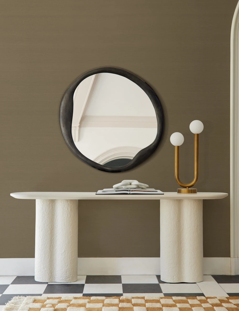 Grasscloth Solid Wallpaper By Sarah Sherman Samuel 2 Grasscloth Solid Wallpaper By Sarah Sherman Samuel - Image 2