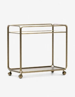 Nathalie Bar Cart 12 Nathalie Bar Cart -Household Furnishing Store DIN00241