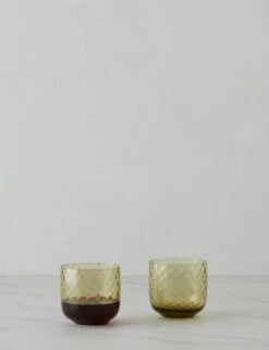 Dapple Tumbler (Set Of 2) By LSA International 15 Dapple Tumbler (Set Of 2) By LSA International -Household Furnishing Store DappleTumbler WoodlandGreenbyLSAInternational A0655655 17554