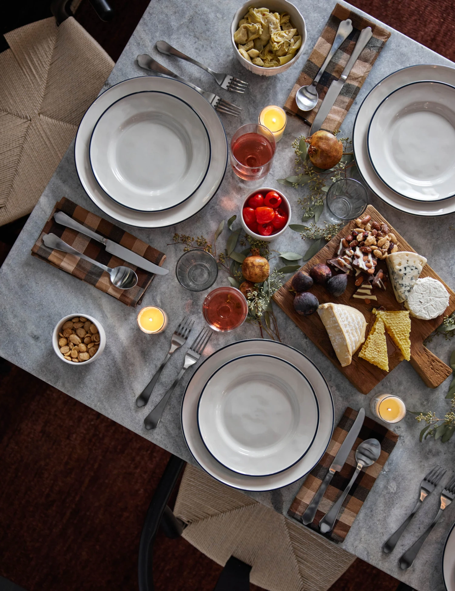 Gingham Napkins (Set Of 4) By Heather Taylor Home 2 Gingham Napkins (Set Of 4) By Heather Taylor Home - Image 2