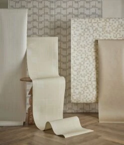 Crossmarks Grasscloth Wallpaper By Élan Byrd 7 Crossmarks Grasscloth Wallpaper By Élan Byrd -Household Furnishing Store ElanGallery 2079 Lifestyle