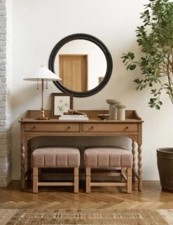 Bourdon Double-Framed Round Mirror 19 Bourdon Double-Framed Round Mirror -Household Furnishing Store EntryConsole 18000 ver2 SITECROP