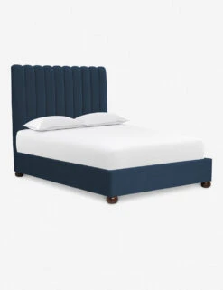 Evelyn Platform Bed -Household Furnishing Store EvelynBed Queen Denim 0751 c3e7fce0 4fa8 450e 9941 31ba5cc7d2b2