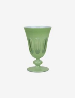 Rialto Tulip Glass (Set Of 2) 6 Rialto Tulip Glass (Set Of 2) -Household Furnishing Store GTU01 PSGRialtoGlassTulipPaleSageSet2