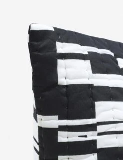 Gemma Sham, (Set Of 2) 18 Gemma Sham, (Set Of 2) -Household Furnishing Store GemmaSham Queen NaturalandBlack 2807