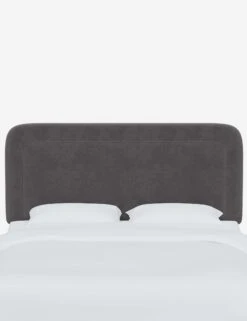 Gwendolyn Headboard -Household Furnishing Store GwendolynHeadboard SteelVelvet 1451FTTNSTL 1