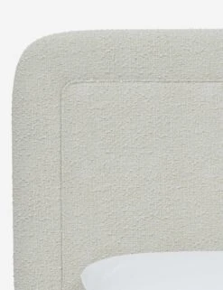 Gwendolyn Headboard -Household Furnishing Store GwendolynHeadboard WhiteBoucle 1451FMLNSNW 3