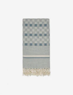 Logan Turkish Towel By House No. 23 -Household Furnishing Store HouseNo.23LoganTowel AegeanSea 9710