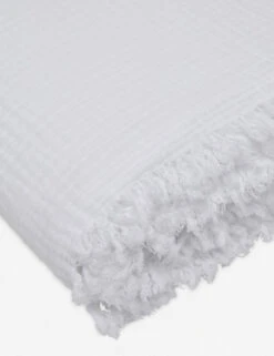 Alaia Cotton Bed Cover By House No. 23 -Household Furnishing Store HouseNo23 AlaiaBedcover White 9680