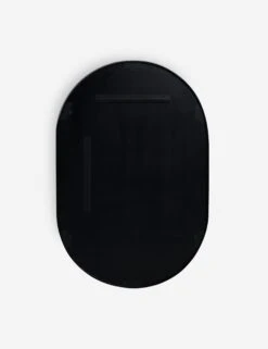 Idris Oval Mirror -Household Furnishing Store IdrisMirror Black Oval A0656680 042 Product
