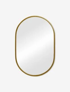 Idris Oval Mirror -Household Furnishing Store IdrisMirror Gold Oval A06566815127 Product