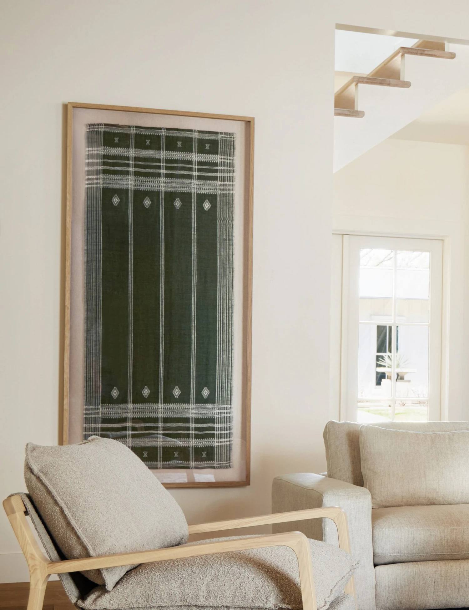 Ishaan Textile Wall Art 2 Ishaan Textile Wall Art - Image 2