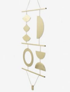 Quadrant Wall Hanging By Circle & Line -Household Furnishing Store LG quadrant wall brass 2
