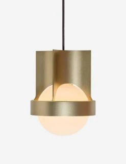 Loop Pendant Light With Sphere IV By Tala -Household Furnishing Store LOOP SPHR IV GD PD 01 03
