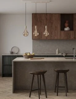 Triple Linear Pendant Light With Voronoi II By Tala -Household Furnishing Store LP WHT SET BP 02 02