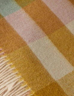 Lambswool Throw By Tartan Blanket Co 27 Lambswool Throw By Tartan Blanket Co -Household Furnishing Store LambswoolThrow PearBlossomCheckbyTartanBlanketCo 16160 Swatch SITECROP