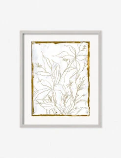 Lilies Wall Art By Laurel-Dawn Latshaw -Household Furnishing Store LaurelDawnLiliesSilverFrame