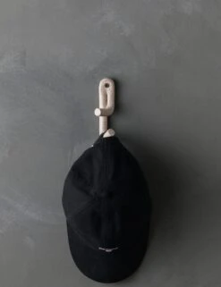 Leggy Crossed Wall Hook By SIN Ceramics -Household Furnishing Store LeggyCrossedWallHook SpeckledWhite A0656420 2 Product