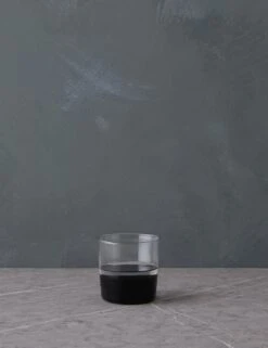 Light Colore Water Tumbler By Ichendorf Milano -Household Furnishing Store LightColoreWaterTumbler BlackandClearbyIchendorfMilano 15754