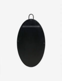 Loop Oval Mirror By Sarah Sherman Samuel -Household Furnishing Store LoopMirror Charcoal Oval A0656750 4486 Product