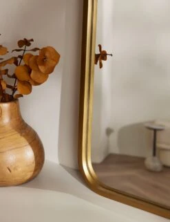 Idris Mirror -Household Furnishing Store Lulu and Georgia Lulu and Georgia IdrisMirror Gold Wall A0656679 Studio Lifestyle 0140 Studio Lifestyle